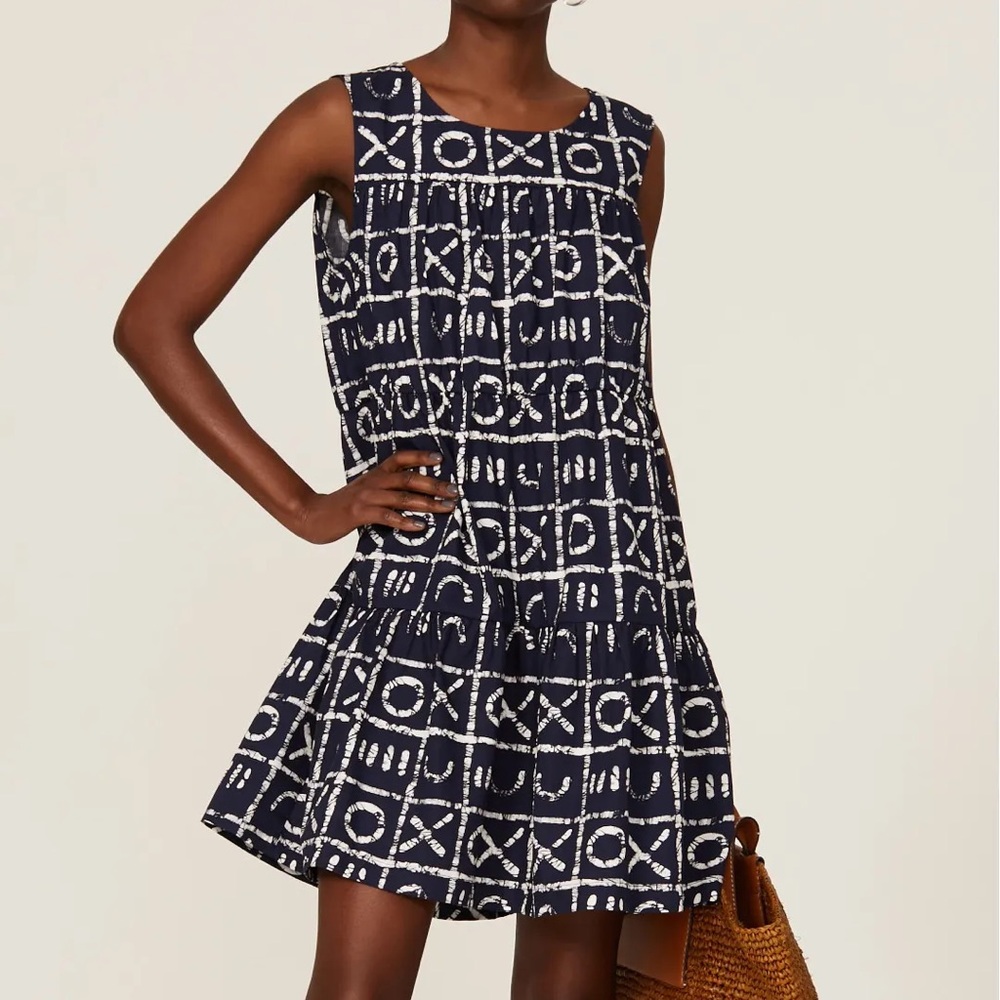 Busayo Tiered Flounce Dress